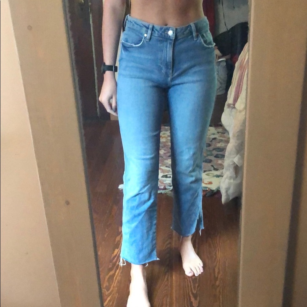 Free People Size 27 jeans, worn once!!!